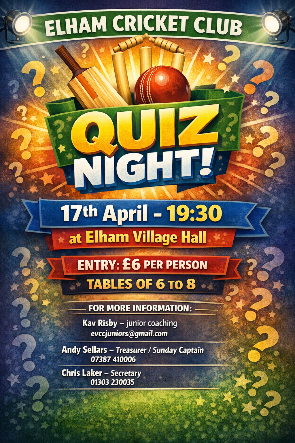 Elham Cricket Club Quiz