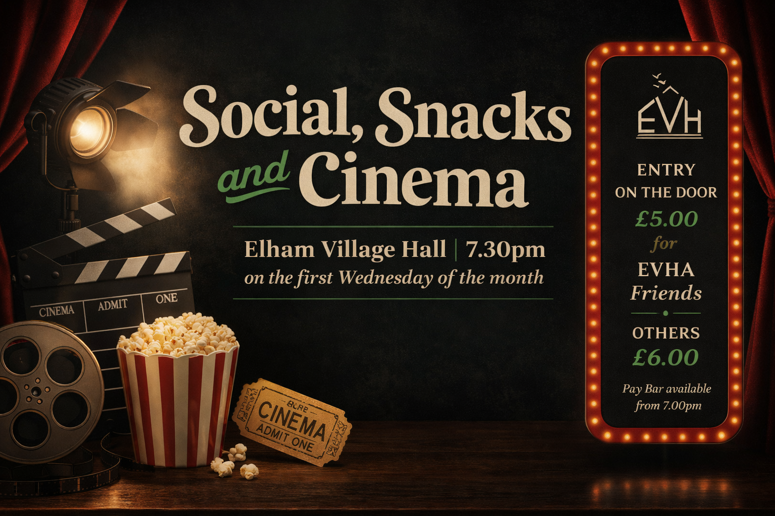 Social Snacks and Cinema
