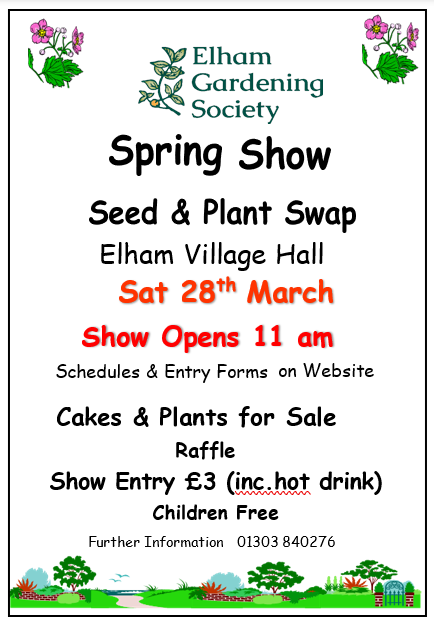 Spring Show and Plant/Seed swap